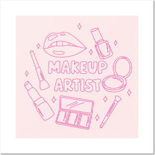 Makeup Artist Posters and Art